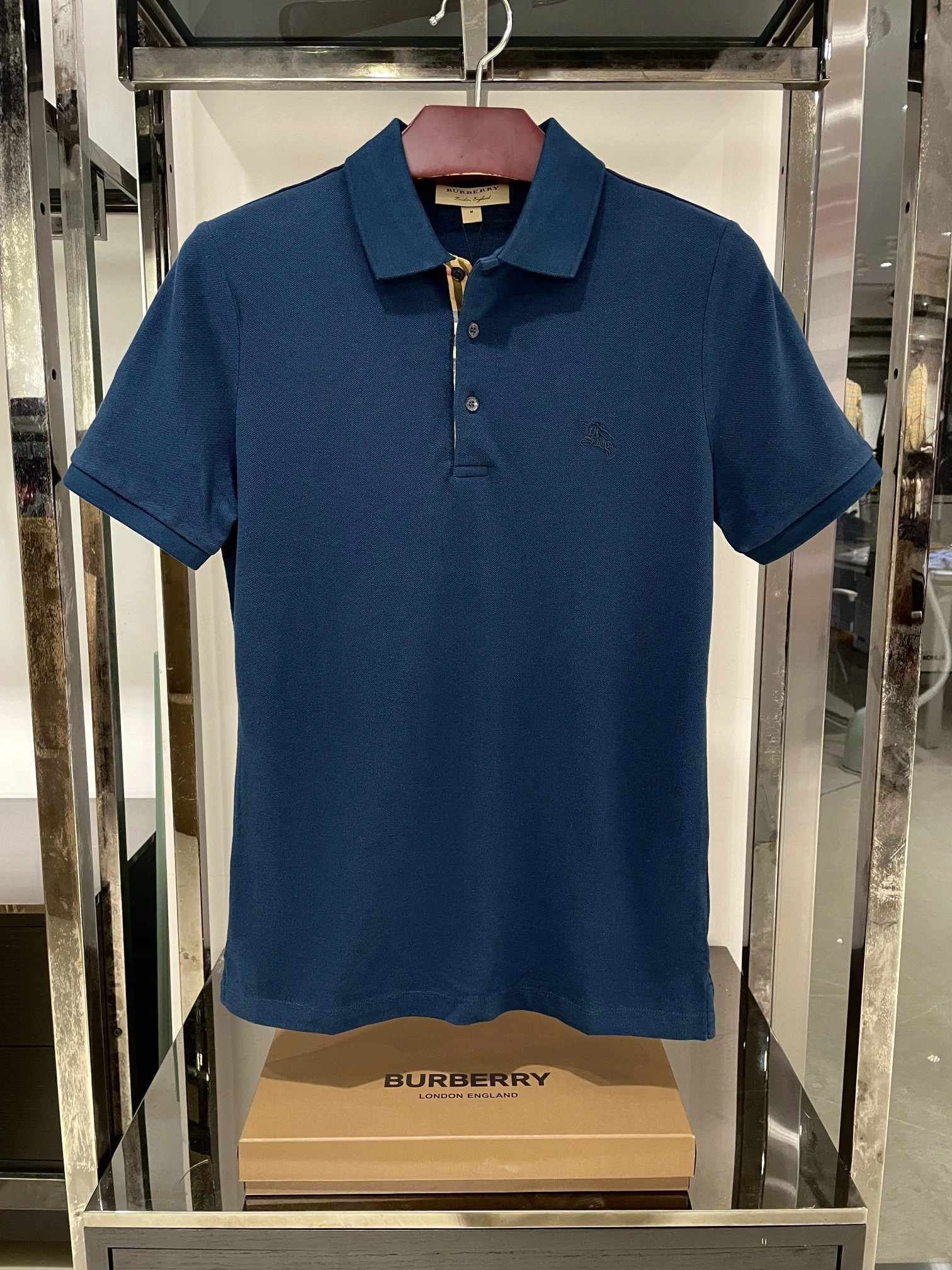 wg.luxury- 2ur25rry embroidery cotton POLO 4Colour item:E-F409C0931-4